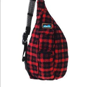Kavu Plaid Rope Bag